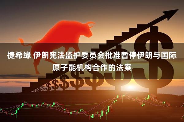 捷希缘 伊朗宪法监护委员会批准暂停伊朗与国际原子能机构合作的法案