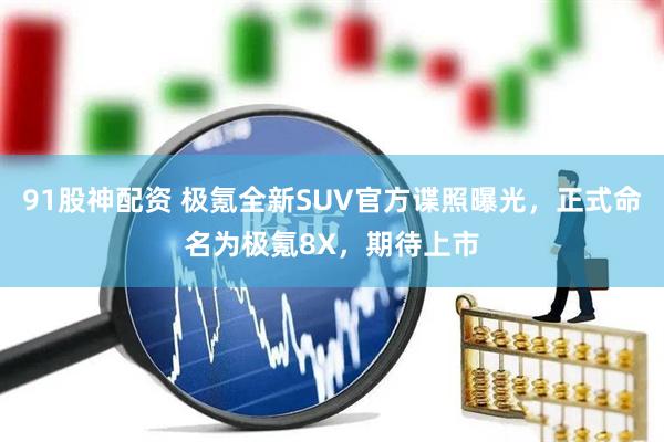 91股神配资 极氪全新SUV官方谍照曝光，正式命名为极氪8X，期待上市